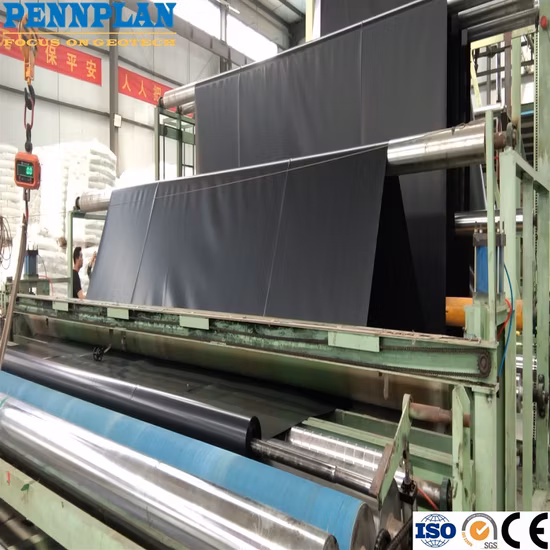 연못 라이너용 고품질 매끄러운 표면 HDPE 지오멤브레인