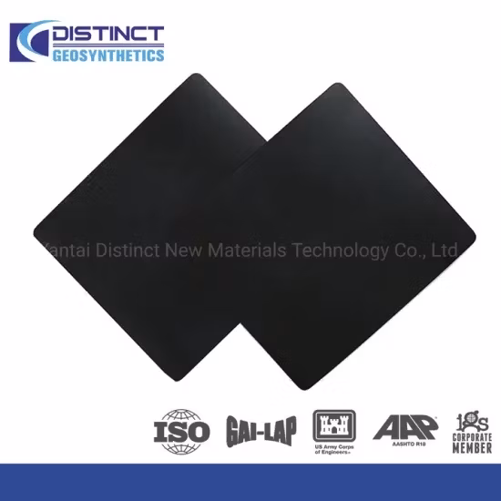 고품질 제일 가격 매끄러운 표면 HDPE 방수 Geomembrane, 배수 Geocomposite